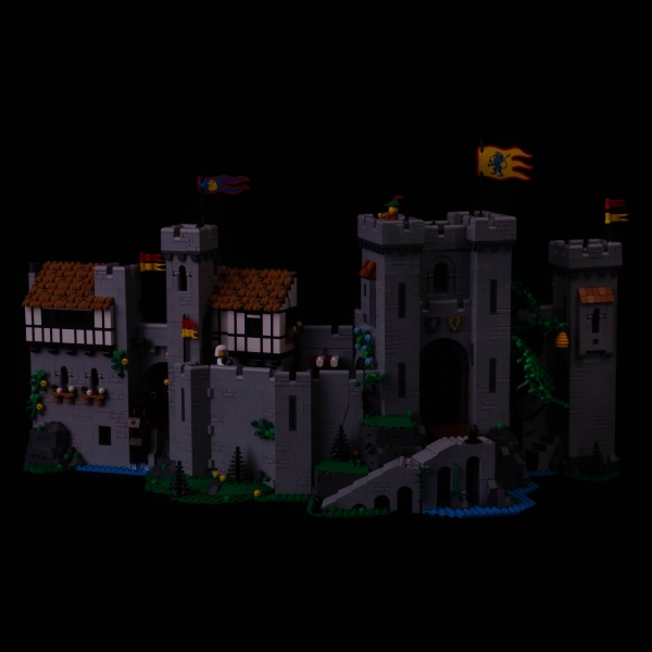 LED-​Beleuchtungs-Set für LEGO® Lion Knights' Castle / Burg der Löwenritter #10305